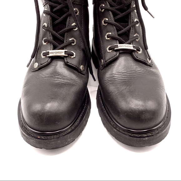 Harley-Davidson Leather Steel Toe Riding Boot 7.5W main image 6